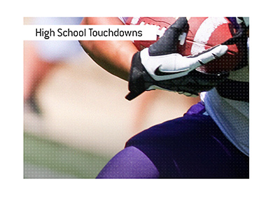 The all time national high school touchdown record belongs to Johnathan Gray from Aledo.