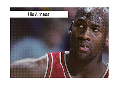 His Airness.  The one and only.  Michael Jordan.  Also nicknamed Money for a reason.