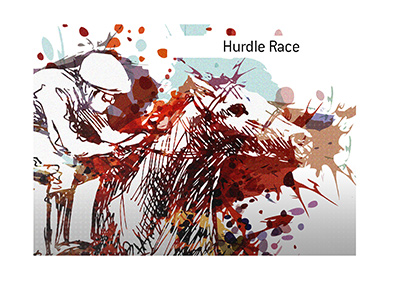 A popular hurdle horse race that takes place shortly after Christmas of every year. Illustration. Bet on it, while exercising caution.