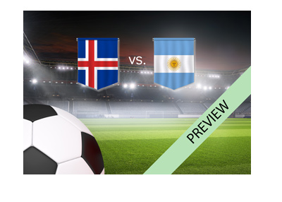 The World Cup 2018 matchup - Iceland vs. Argentina - Preview - Moscow.