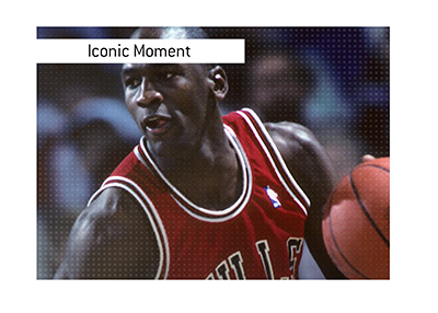 Michael Jordan had many iconic moment on the basketball court.  The infamous Flu Game was certainly one of them.