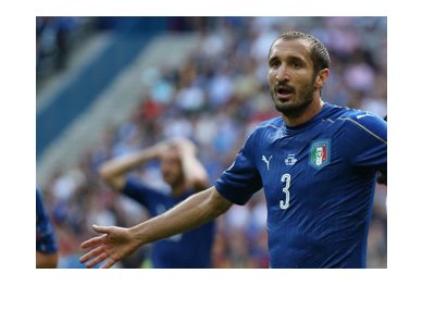 Italy misses on the World Cup.  Chiellini and teammates in shock.