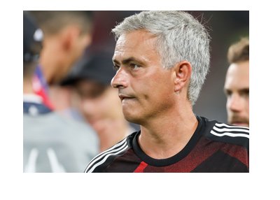 Jose Mourinho is steering Manchester United in the right direction. Season is 2017/18.