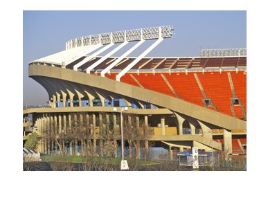 The Kansas City Chiefs - Arrowhead Stadium - Outside photo - Empty stands. - Matchup.