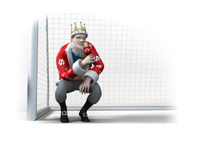 The Football King is in front of the net providing his thoughts on the upcoming Manchester Derby