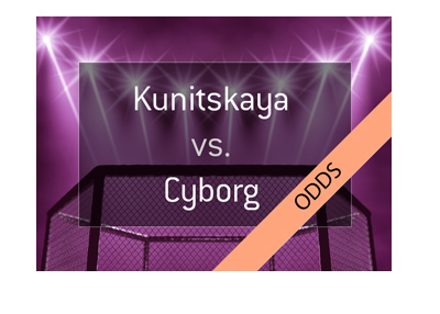 MMA matchup - Female fighters - Cyborg vs. Yana Kunitskaya - Bet on it.