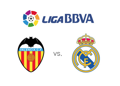 Spanish La Liga matchup - Valencia vs. Real Madrid - Who is the favourite to win this one?