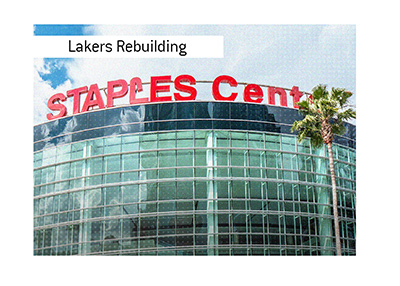 The Los Angeles Lakers are rebuilding their team and going Big doing it.