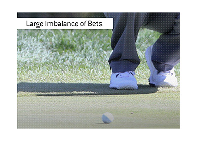 Large imbalance of bets caused the sportsbooks to be on the hook for a massive loss.