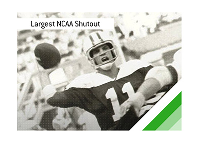 On November 8th, 1980, Portland State scored 105 points against Delaware State in the most lopsided shutout in NCAA history.