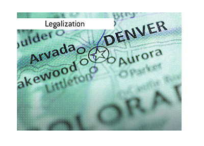 Colorado joins a list of states in America that have legalized sports betting. The year is 2019.