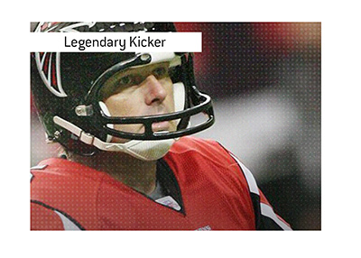 Morgen Andersen - The NFL Kicking legend, who played the most games of all.