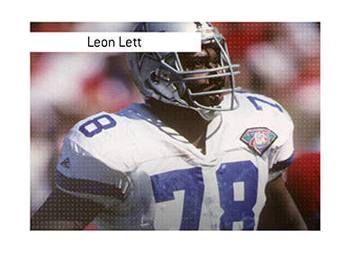 Leon Lett, football player for the Dallas Cowboys in the 1990s
