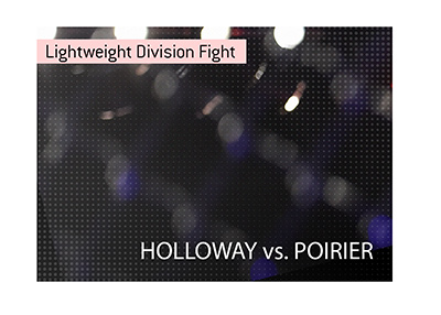 The lightweight interim title is on the line.  Max Holloway will be taking on Dustin Poirier.  Bet on it!