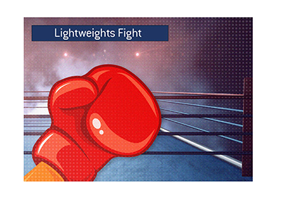 There is a lightweight boxing fight coming up at Staples Center in LA. Bet on it!