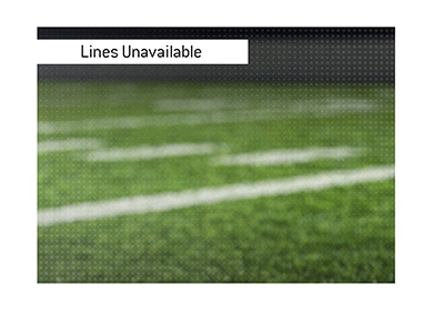 The betting lines involving a popular football player are not available.