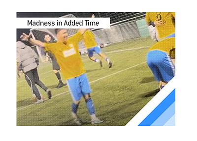 Yarm & Eaglescliffe overturned a 5-2 deficit in added time, scoring four goals in five minutes to win 6-5.