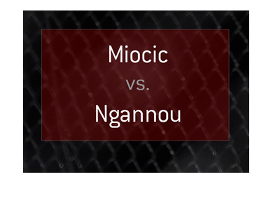 MMA matchup - Heavyweights - Stipe Miocic vs. Francis Ngannou - Odds and preview.