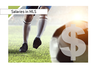 The report on salaries in the MLS - Season 2018 - Illustration.