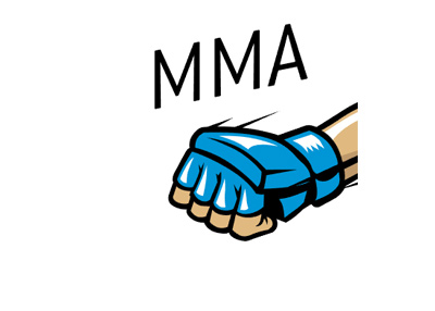 The Sports King MMA header featuring a blue glove and lettering.