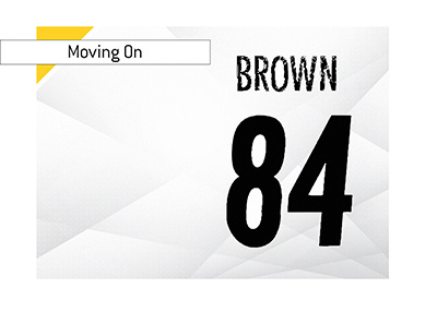 Wide receiver Antonio Brown is on the move. Likely destination? Raiders.
