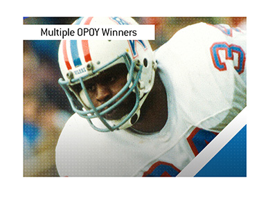 Multiple Offensive Player of the Year - OPOY - Winners.