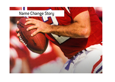 The story of how the Boston Patriots became the New England Patriots.  In photo: Doug Flutie.