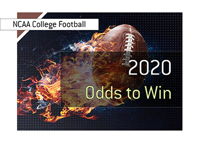 The odds for the 2020 College Football Championship.