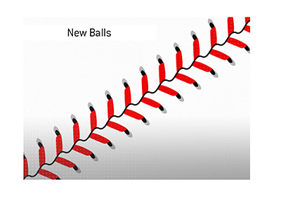 The major baseball league is changing the balls in play.