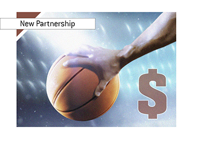 NBA and Betstars form new partnership. Year is 2018.
