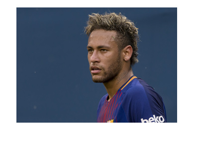 Neymar wearing the Barcelona FC shirt for the last time? - July 2017. United States of America. Friendly.
