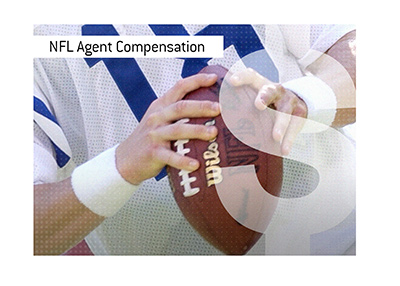 NFL Player Agents and the breakdown of how much money they make.  In photo:  Retired star player - Peyton Manning.