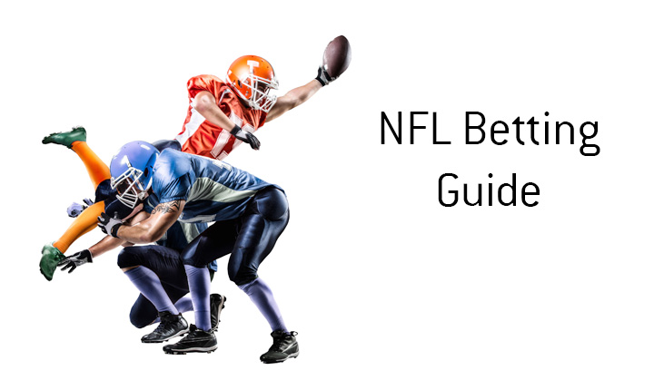 The guide on how to bet on the National Football League, the NFL. Illustration.
