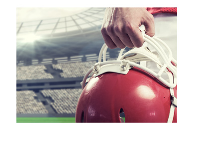 The American football player is getting ready for the new season. NFL.