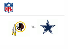 NFL - Indians vs. Cowboys - Team logos