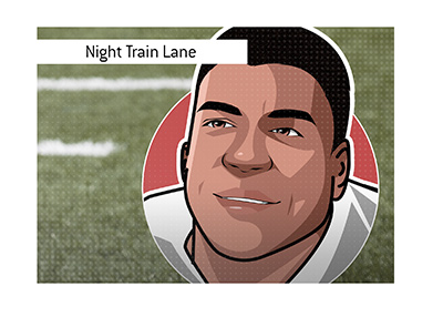 Richard the Night Train Lane - Illustration. Avatar art. Sketch.