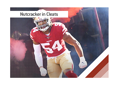 Fred Warner traded brute strength for ballet in the offseason - and now his balance, burst, and footwork have reached another level.