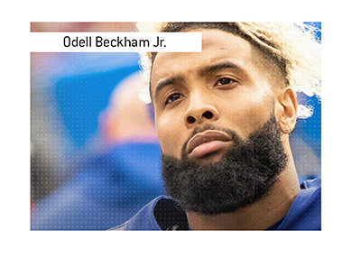 A football star on the move - Odell Beckham Jr.