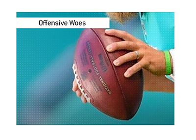 2019 Miami Dolphins offensive woes.