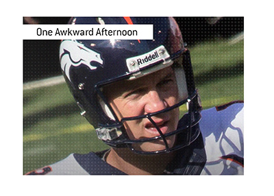 Payton Mannings one awkward afternoon story.