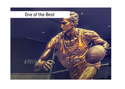 Jerry West is one of the best players never to win an MVP award in the NBA.