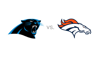 Carolina Panthers visit Denver Broncos - Year 2016 - Team logos - Matchup