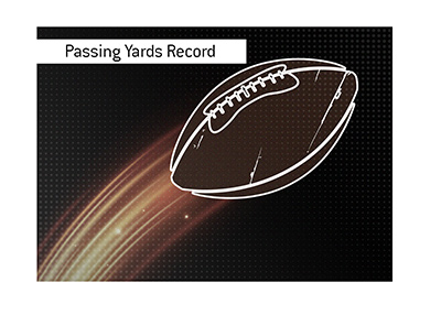 The record for most passing yards in the NFL game dates back 50 years.