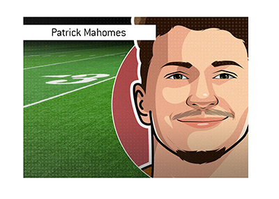 The story of Patrick Mahomes and his greatest high school game.  Player drawing.