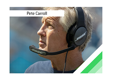 Football manager Pete Carroll - Member of the double-title club.