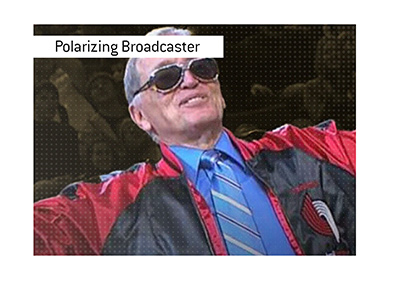 Mike Rice was a polarizing broadcaster, the only one who was ever ejected from an NBA basketball game.