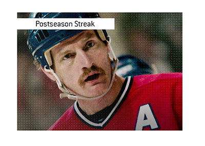 Larry Robinson made the NHL postseason in each year of his professional career.