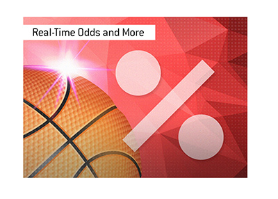 A new basketball channel is introduced featuring live odds commentary.