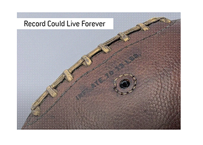 Four touchdowns in one quarter. Don Hutson and the record that could live forever.