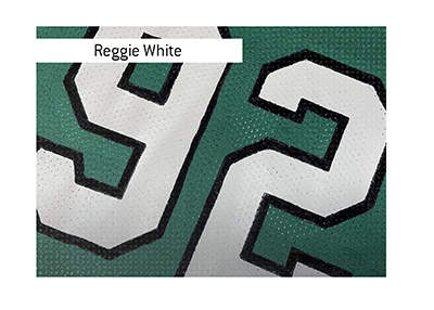 Reggie White Philadelphia Eagles jersey - Number 92.